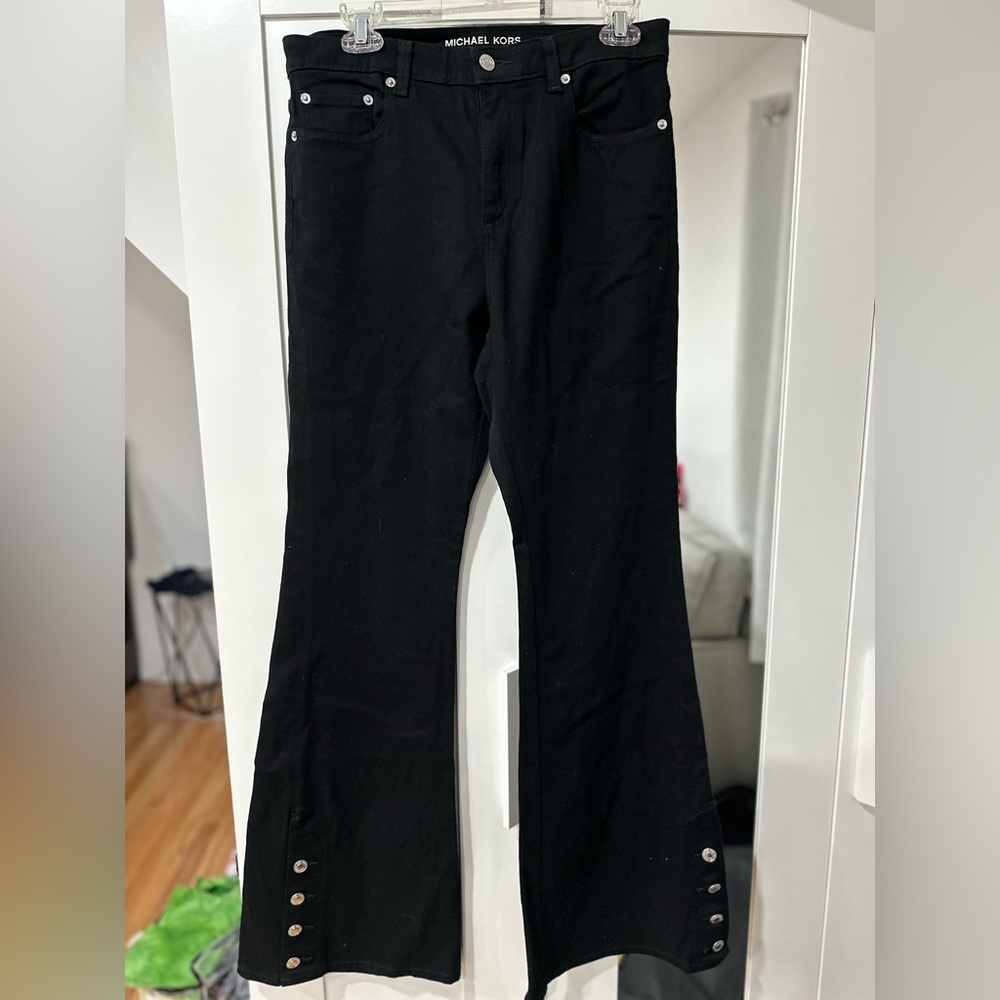 MK black denim